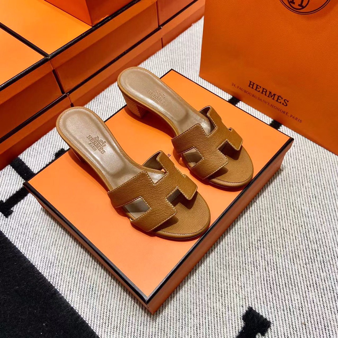 에르메스 올수공 오아시스 슬리퍼 샌들 앱송 58